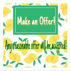 🍋Make your offer!!!🍋